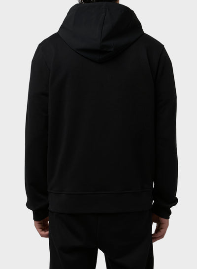 FULL ZIP HOODIE FRONT TECHNICAL SUED