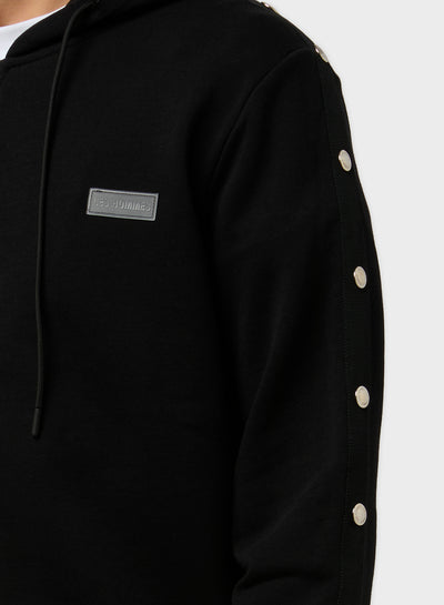 FULL ZIP WITH GROSGRAIN AND PRESSED BOTTONS ON SLEEVES