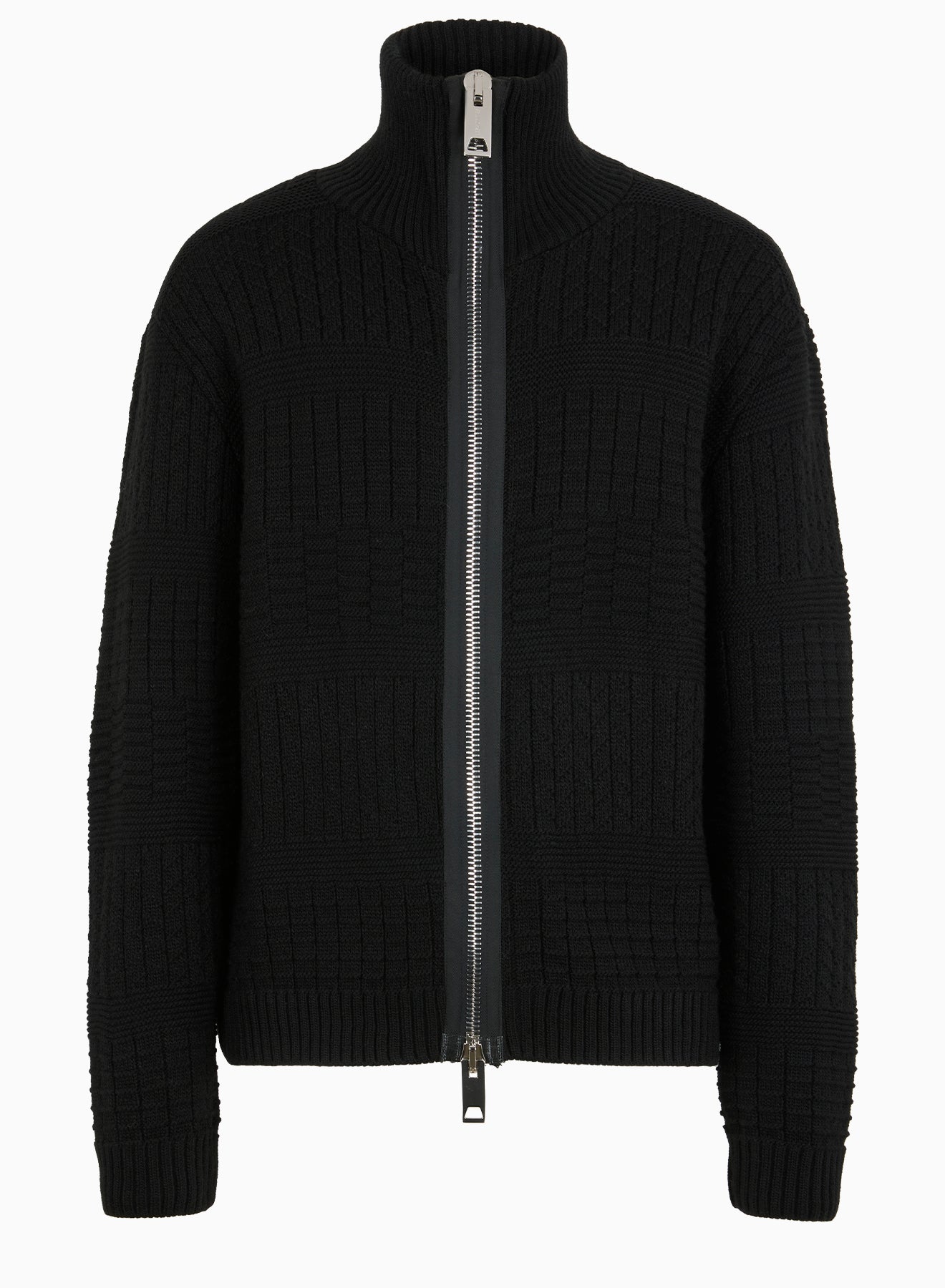 FULL ZIP KNIT