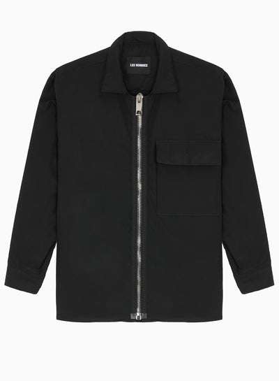 OVERSHIRT WITH PADDED POCKET AND CUFFS