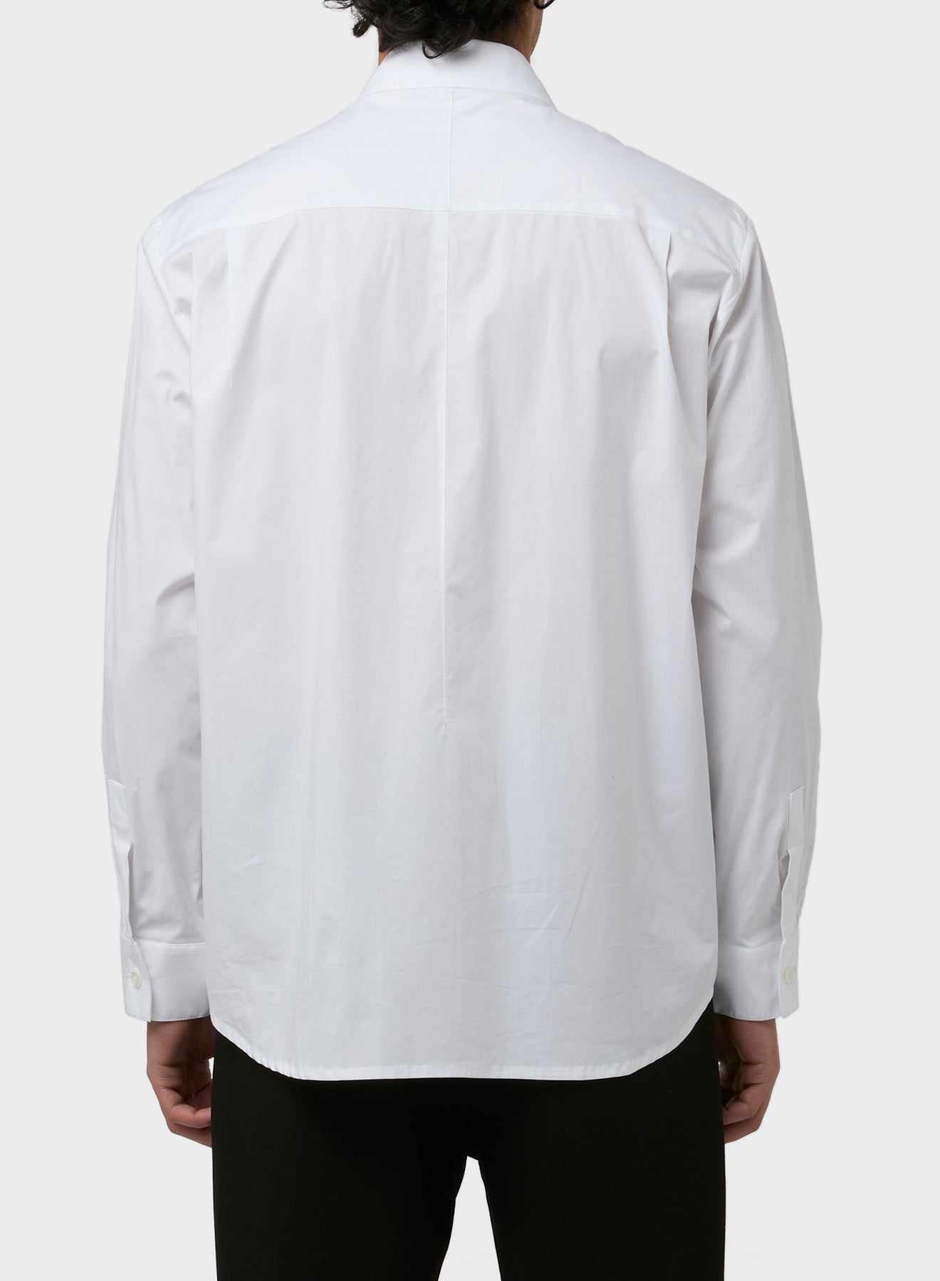 CLASSIC SHIRT WITH VERTICAL ZIP CLOSING