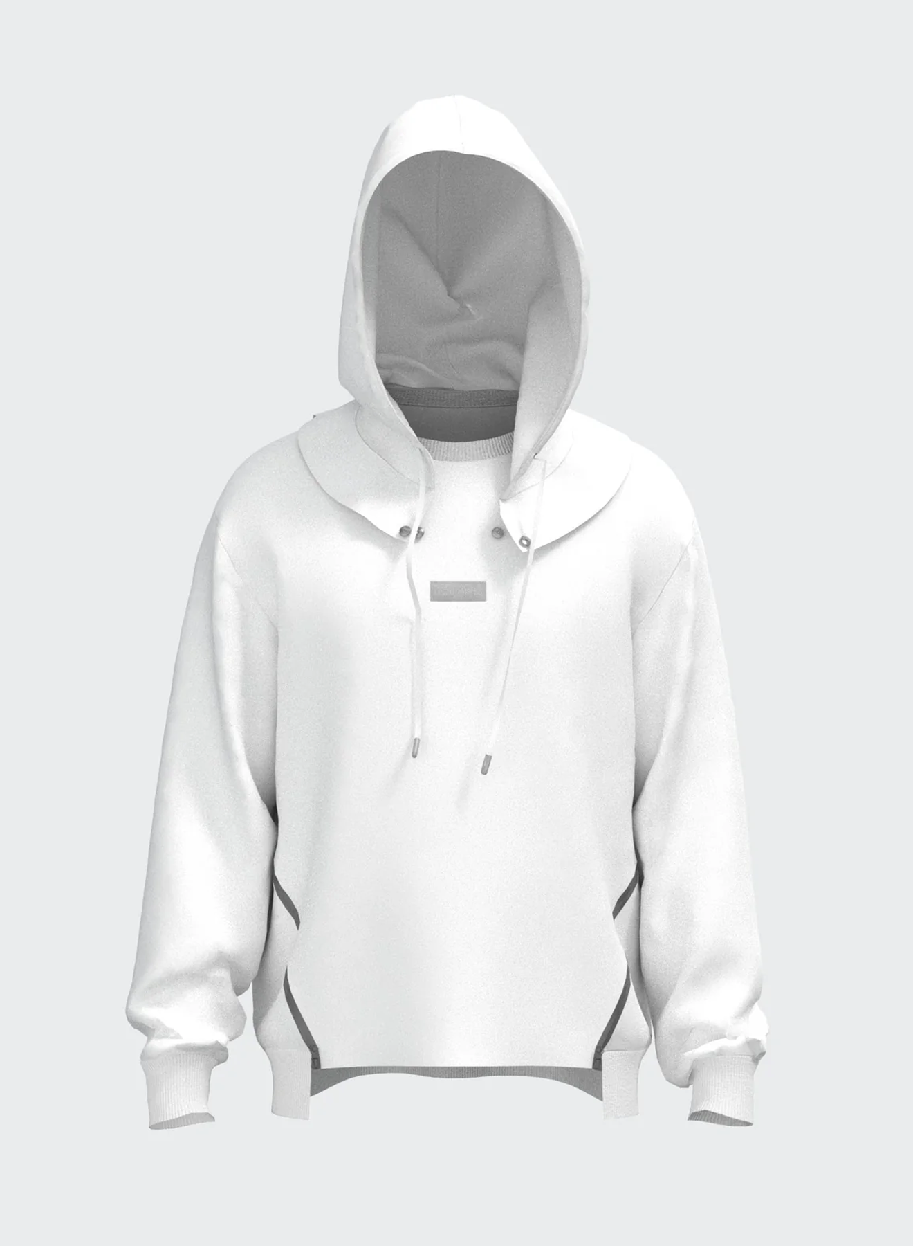 SIDE ZIP HOODIE