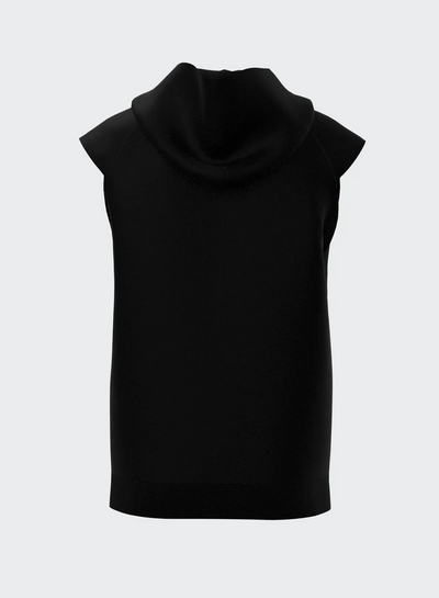 SLEEVELESS HOODIE