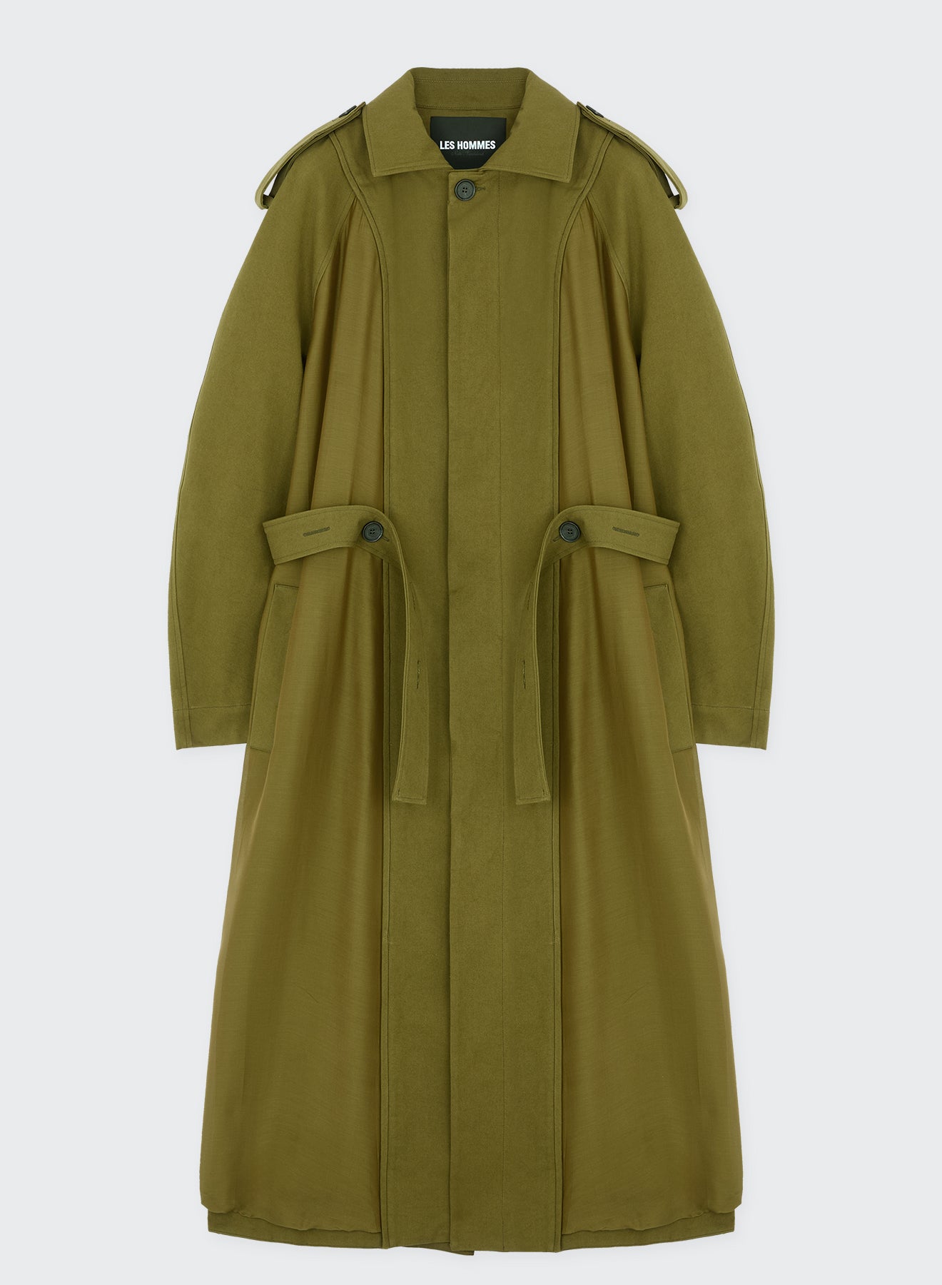 TRENCH COAT WITH EXTERNAL LINING