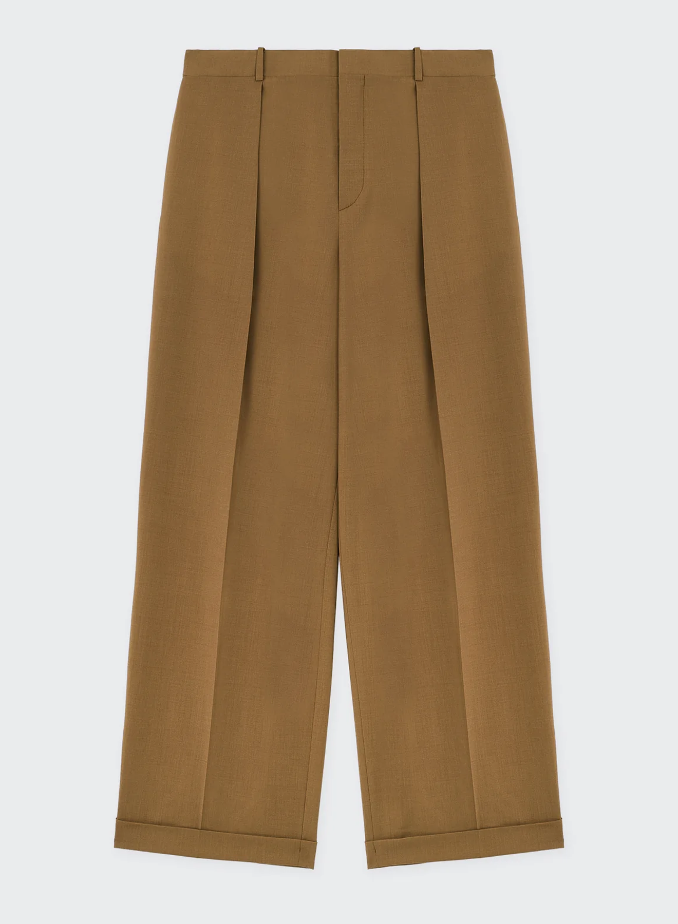 LIGHT WOOL SKATER TROUSERS