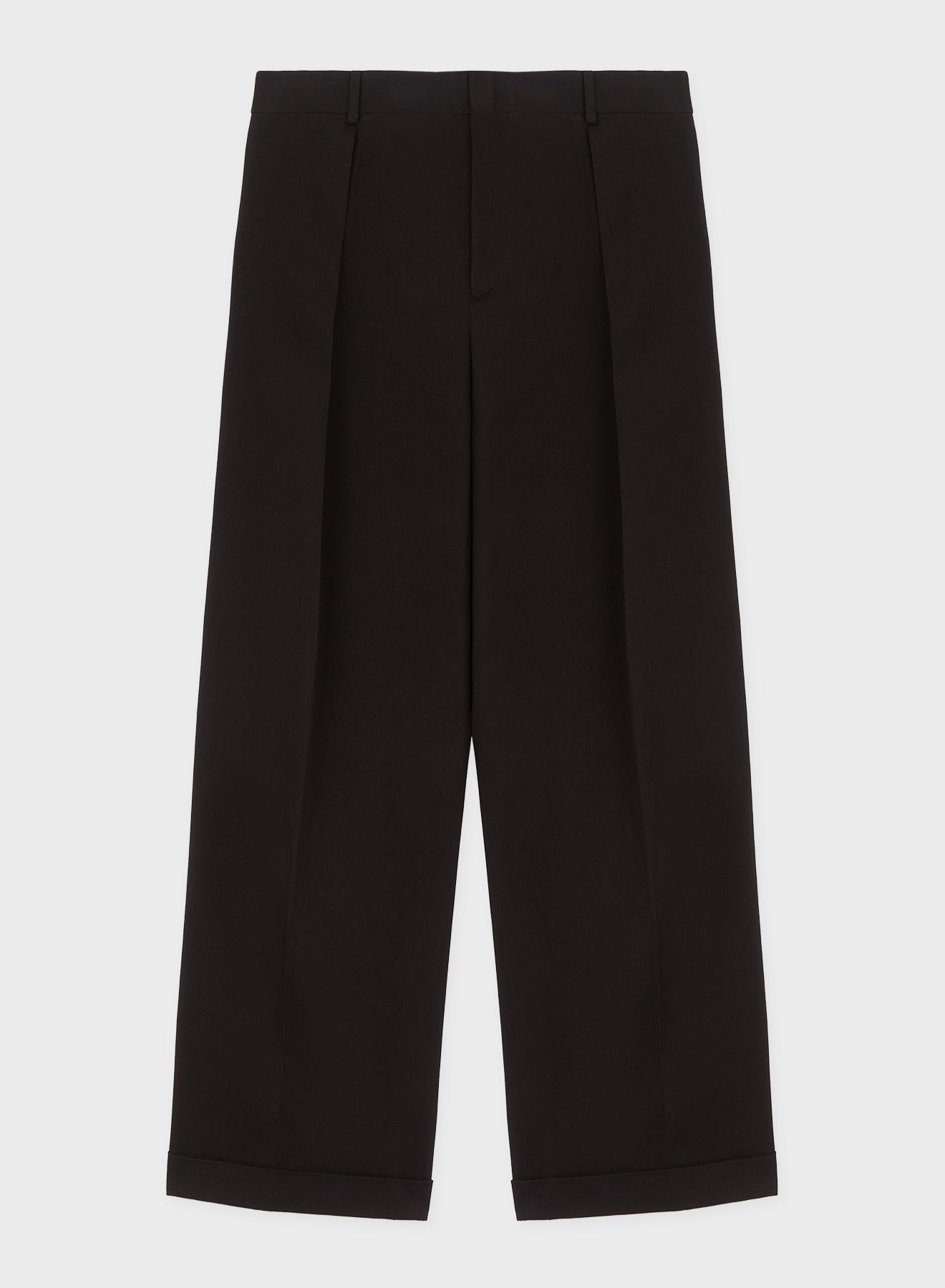 COTTON GABARDINE SKATER TROUSER