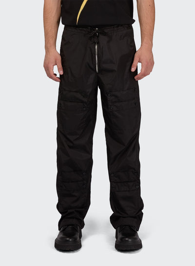 NYLON CARGO TROUSER WITH 4 POCKETS AND COULISSE