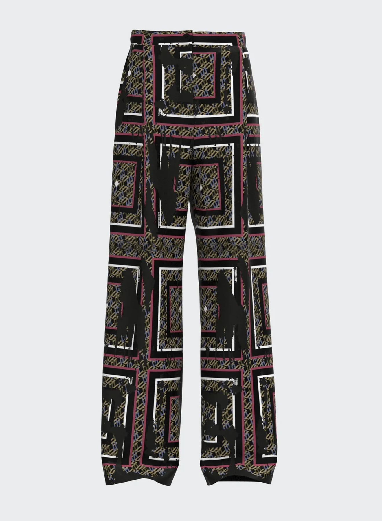 LONG PANTS LH MONOGRAM SILK