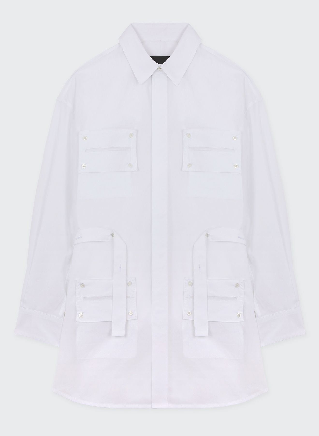 POPELINE UTILITY SHIRT