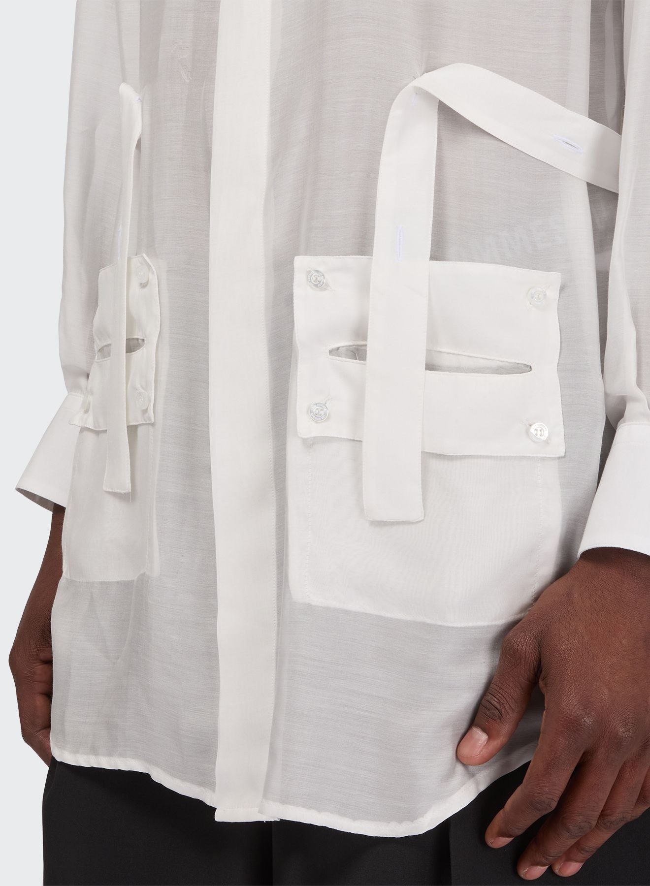 MUSLIN UTILITY SHIRT