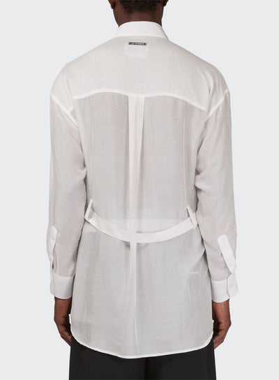 MUSLIN UTILITY SHIRT