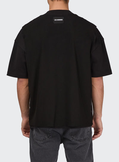 JERSEY AND MESH POCKET T-SHIRT