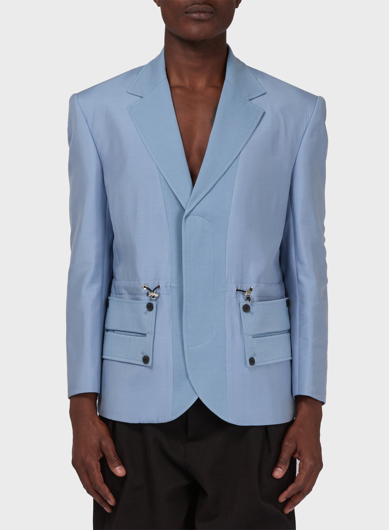 BLAZER 2 BUTTONS WITH EXTERNAL LINING