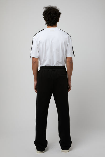 JOGGER WITH GROSGRAIN AND PRESSED BOTTONS ON THE SIDE